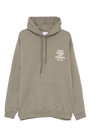 Felpa LFNF con cappuccio in cotone verde chiaro FAMILY FIRST | HS2503LIGHTGREEN